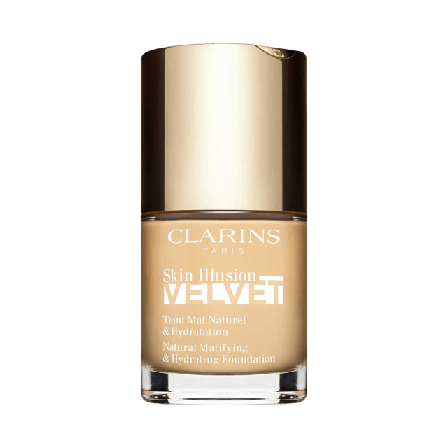 Clarins Skin Illusion Velvet Foundation Unisex 30 ML