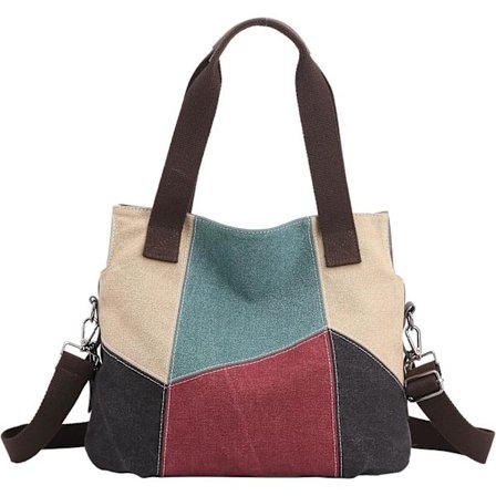 Naisten kangaskassi, rento laukku, retro kangaskassi, ostoskassi, rento, retro