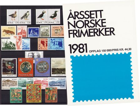 Norge - Årsmappe 1981