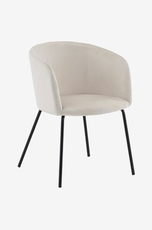 Venture Home - Stol Berit - Beige - Karmstolar - Från Homeroom