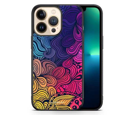 Bjornberry Skal iPhone 13 Pro - Retro Blommor