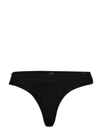 Brief Nora Thong Low Stringtruse Undertøy Svart Lindex