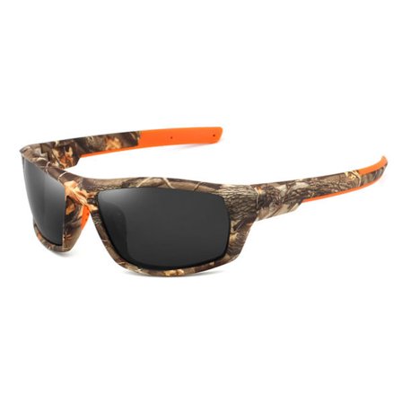 Firkantede polariserte solbriller Funksjonelle linser Sportssykkelbriller for kvinner og menn