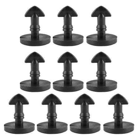 10 stk Auto Clip Bakre Støtfanger Tau Deksel Klips for LR Freelander 2 Discovery 3/4 Range Rover Sport 05-09 DYR500010