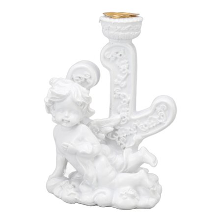 Hartsi Enkeli Kynttilänjalka Eurooppalaistyylinen Kevyt Ylellinen Enkeli Kynttilänjalka Sisustus Pöytäkoristeeksi