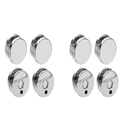 8 stk Brakett Speil Monteringsklemmer Fast Beslag