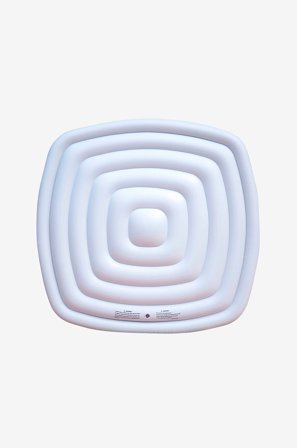 M-Spa - Uppblåsbart isoleringslock 4p fyrkantig(800L) - Vit - Pool & spa - Från Homeroom