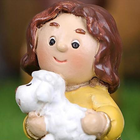 Virginia Figur Nativity Scene Sett Jesus Ornament Dekor
