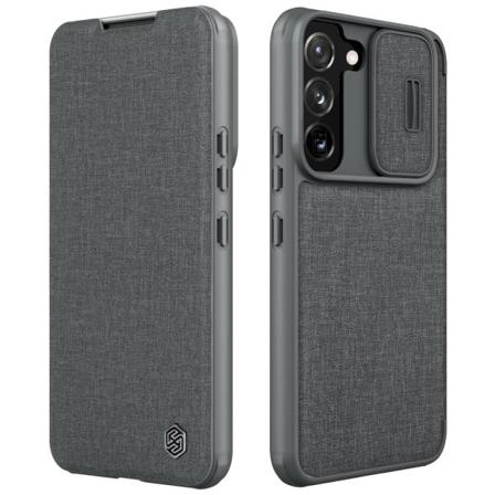 Nillkin Samsung Galaxy S22 Plus Fodral Qin Pro Grå