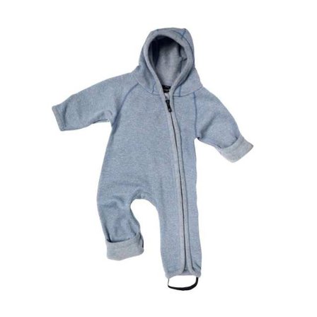 ISBJÖRN of Sweden Shaun Jumpsuit Baby Ytterkläder Unisex Blå 56/62