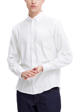 Casual Friday Cfanton Fil A Shirt Skjortor Herr Vit XL