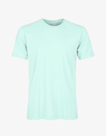 Classic Organic Tee - Light Aqua - L