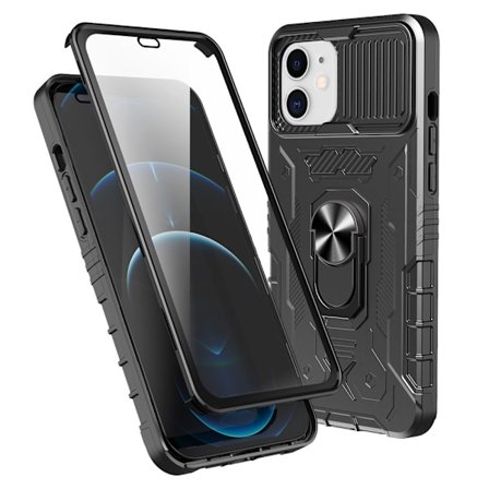 Hybrid Full Protection Case iPhone 11 Sort