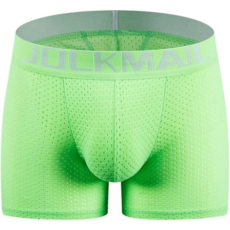 2025 Senaste Modellen JOCKMAIL Mesh Herr Kalsonger Boxer Bakre Vadderade Herr Kalsonger Boxer med Höftkuddar Herrboxers