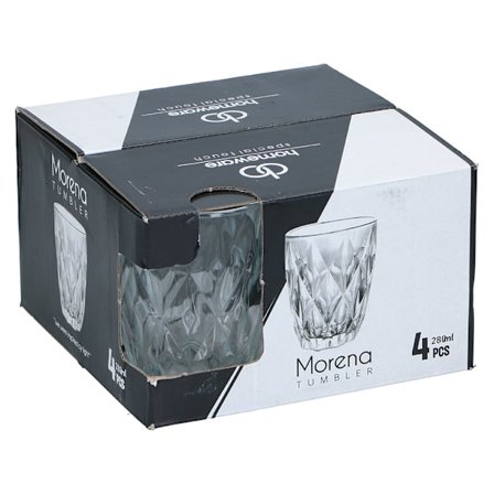 Juomalasi 280ml 4-pack