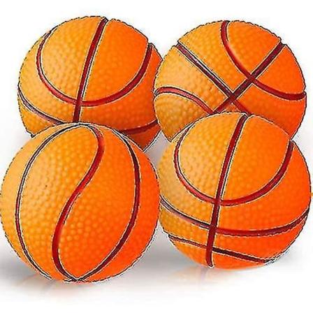 4 stk Basketballer Hundeleke Hundetygge Basketball Hoppeball