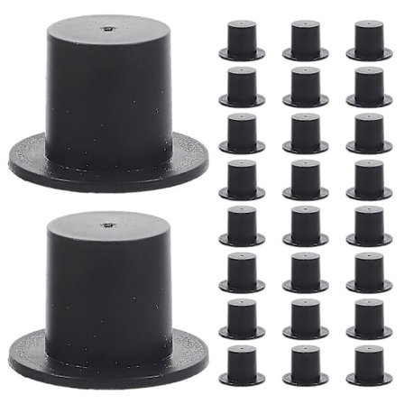 50 stk. Jule DIY Dekorativ Mini Hatter Mini Snømann Topphatter Festutstyr-AM