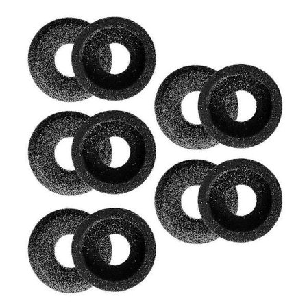 5 Par Foam Ørepude-Puder Udskiftning Til Plantronics Blackwire C300 C310 C315 C320 C325 C3210 C3220