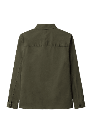 GABBA Topper LS Shirt Overshirt Kavajer Herr Grön M