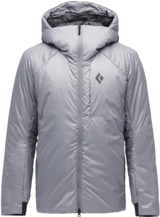 Black Diamond Belay Parka talvitakki, vaaleanharmaa