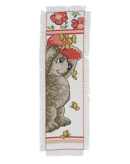 Kirjontapakkaus Kirjanmerkki Perhosten metsästys