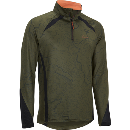 Swedteam M's Alpha Antibite Sweater RE-ECO Printed Green
