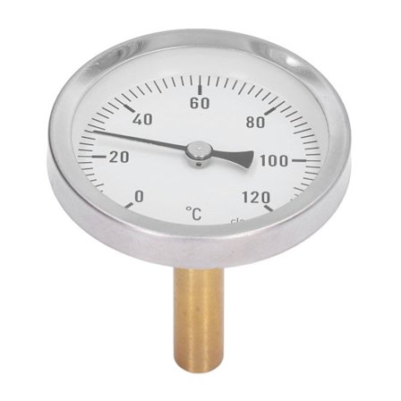 63 mm urtavlor Termometer Grillpekare Typ Termometer 0-120°C Bimetallisk temperaturmätare för matlagning
