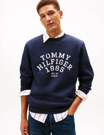 Tommy Hilfiger Hilfiger Arch Sweatshirt - Navy - L