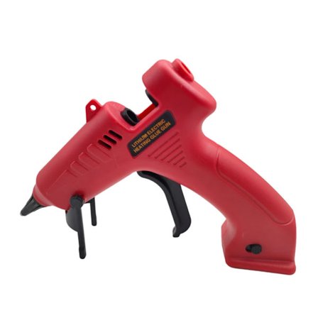 Akkukäyttöiset johdottomat kuumaliimapistoolit, nopea lämmitys, vakaa pohja, täydellinen tee-se-itse-käsitöihin ja korjauksiin, lisävaruste