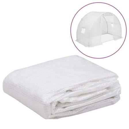vidaXL Växthusöverdrag (4,5 m²) 3x1,5x2 m genomskinlig