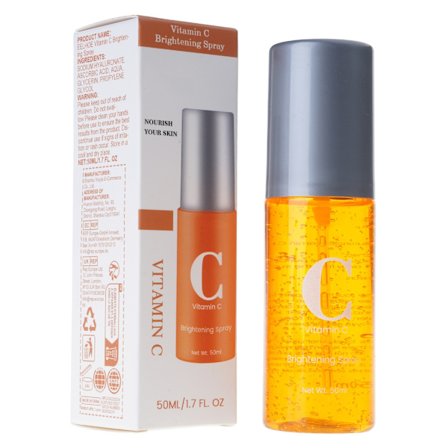 C-vitamiini kasvovesisuihke Kosteuttava suihke supistaa ihohuokosia valkaisee kasvojen seerumeita