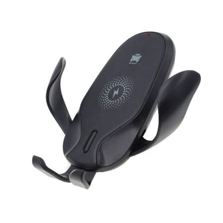 Automatisk klemmeholder til trådløs opladning af mobiltelefon