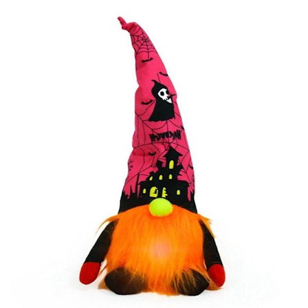 Liila Halloween Joulutonttu Koriste 13 cm Nukke