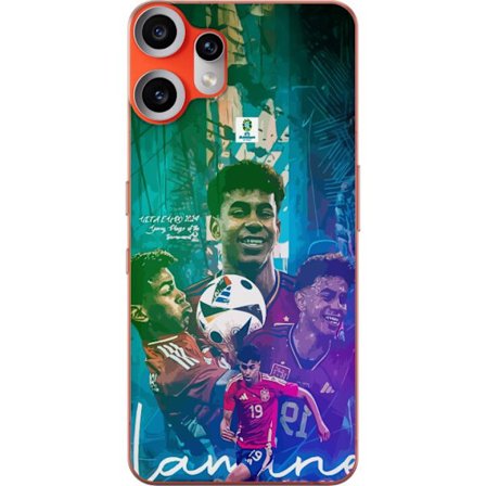 Kompatibelt Mobildeksel til Nothing Nothing CMF Phone 2 Pro Lamine Yamal motiv fargerik hyllest til fotball og lidenskap på banen