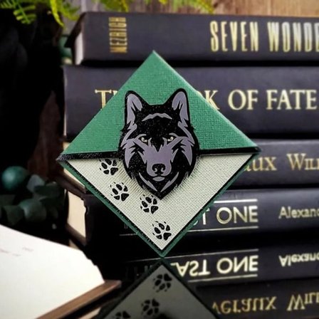 Bogmærker Animal Paper Corner WOLF WOLF