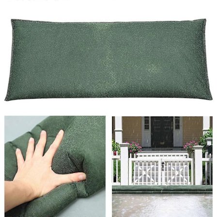 Hiekattomat hiekkasäkit tulvien torjuntaan, vaihtoehtoinen hiekkasäkki sateensuojaan (FMY)