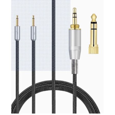 Bowers P3 -äänikaapelin korvaava kaapeli Bowers & Wilkins P3 -kuulokkeille