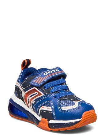 J Bayonyc Boy A Lave Sneakers Blå GEOX