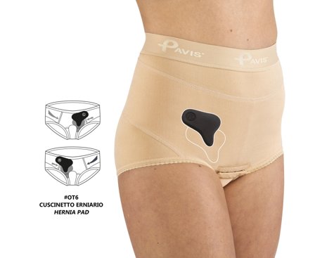 Pavis Wellness Slip Donna Erniablock Colore Nude Taglia 105 Cod.