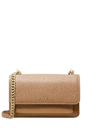 Michael Kors Claire Large Shoulder Handväskor Dam Beige ONESIZE