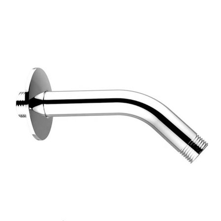 Kaareva ruostumattomasta teräksestä valmistettu kasteluvarsi 45° pituus 15 cm