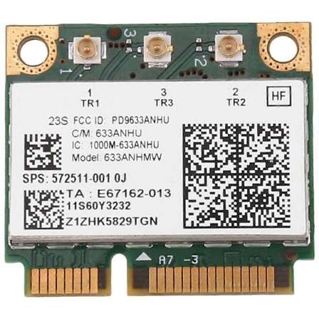 6300AGN 633ANHMW Trådløst WiFi-kort Mini Pcie-kort 802.11A/G/N 2.4G+5.0 Ghz for Lenovo Thinkpad T410