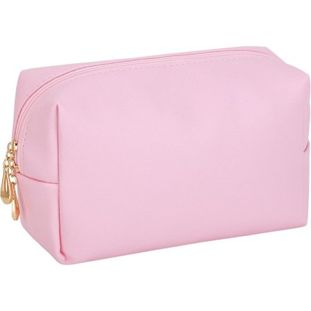 Makeup Taske, Pung, Organizer, Vandtæt Rejseorganisator til Damekosmetik, Størrelse Medium (Pink)