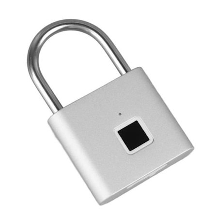 (Sølv) Fingeravtrykklås - VVIKIZY - Sølv - Vanntett - Rask Opplåsing - Biometrisk