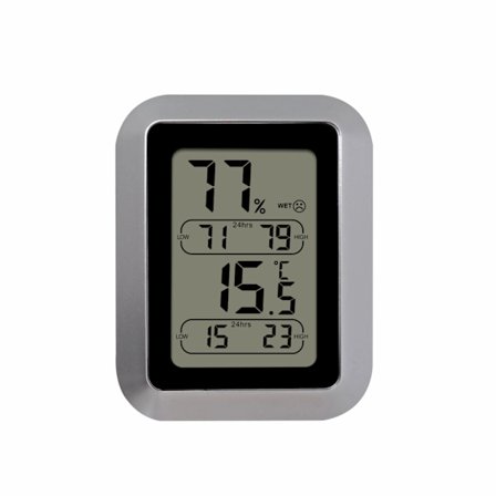 TP50 Digitalt Hygrometer Innendørs Termometer Romtermometer og Luftfuktighetsmåler med Temperatur-Fuktighetsovervåking