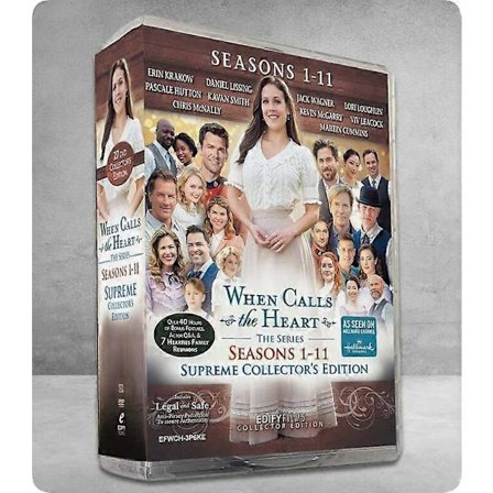 When Calls the Heart Sæson 1-11 [DVD, 27-Disc, Boxed] engelske undertekster