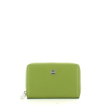 Borbonese Wallets Cardholders Grøn, Dame Punge og Kortholder, Størrelse: ONE Size