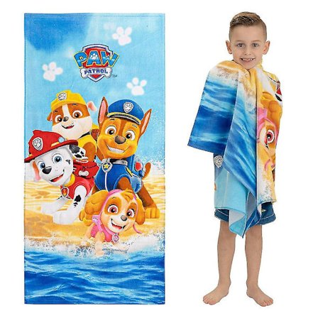 Barn Cartoon Strandhanddukar Simning Badhanddukar Yoga Handduk Present