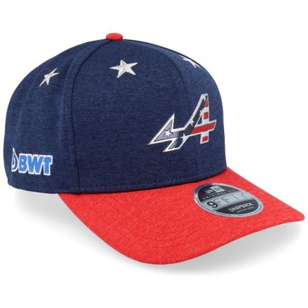 New Era - Motor Blå adjustable Keps - Alpine F1 F1 24 Vegas Team 9FIFTY Navy/Red Adjustable @ Hatstore