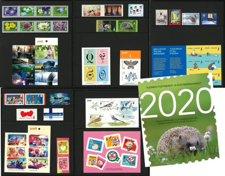 Finland - Årsmappe 2020 - Årsmappe postfrisk